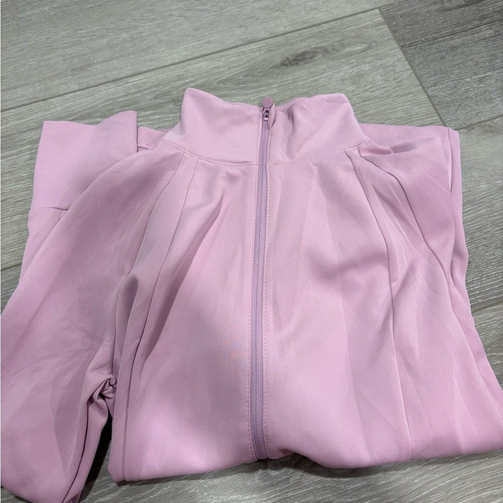 Apana Pink Jumpsuit Relaxed Fit Leisurewear